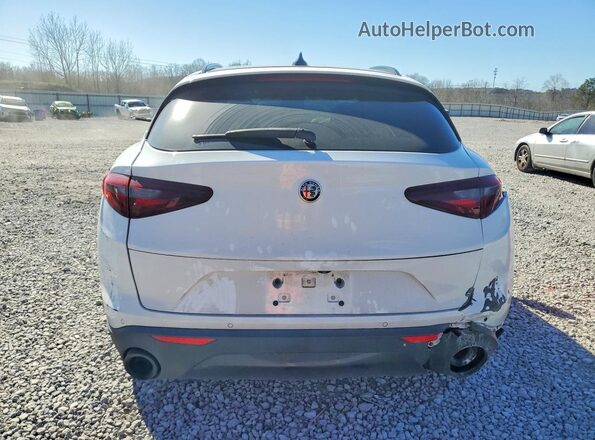 ZASPAJAN0N7D24826 2022 ALFA ROMEO STELVIO White Widok z tyłu