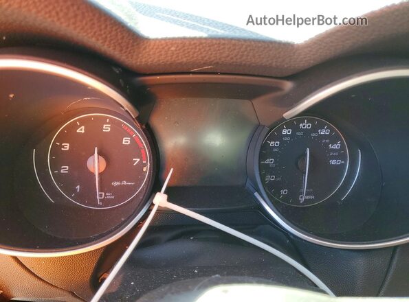 ZASPAJAN0N7D24826 2022 ALFA ROMEO STELVIO White Widok zestawu wskaźników