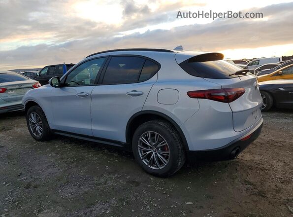ZASPAJAN5N7D24742 2022 ALFA ROMEO STELVIO Silver Rear left