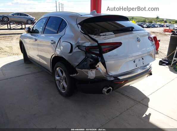ZASPAJAN6L7C92168 2020 ALFA ROMEO STELVIO Gray Trasero izquierdo
