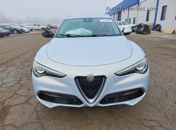 ZASPAKAN1M7D15038 2021 ALFA ROMEO STELVIO Silver Front view