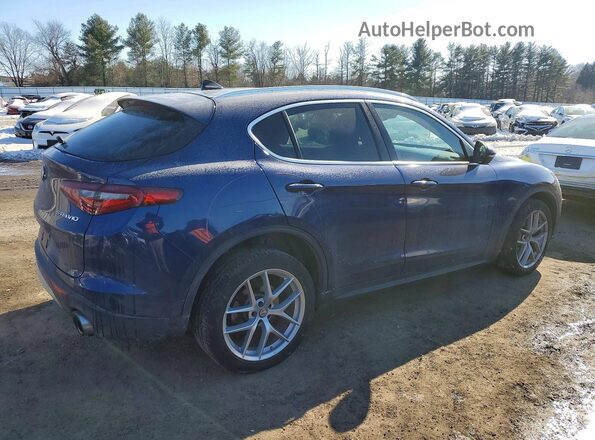 ZASPAKAN4K7C32376 2019 ALFA ROMEO STELVIO Blue Rear right