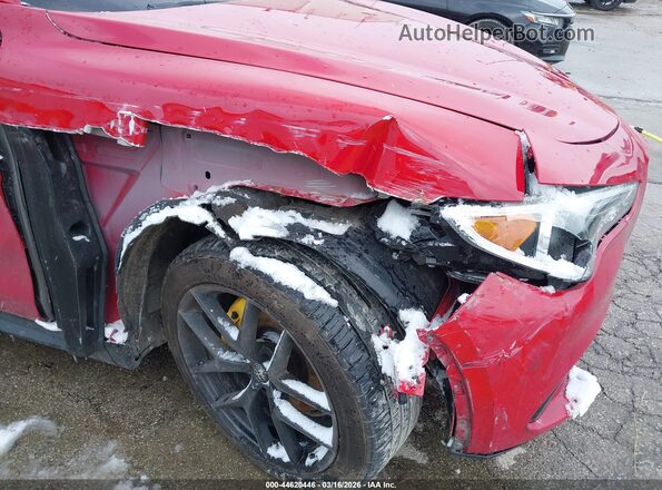 ZASPAKAN5K7C59344 2019 ALFA ROMEO STELVIO Red წინა ხედი