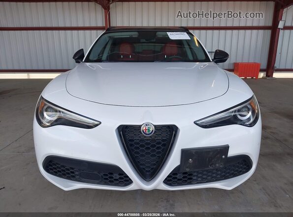 ZASPAKAN6K7C70000 2019 ALFA ROMEO STELVIO White წინა პანელის ხედი