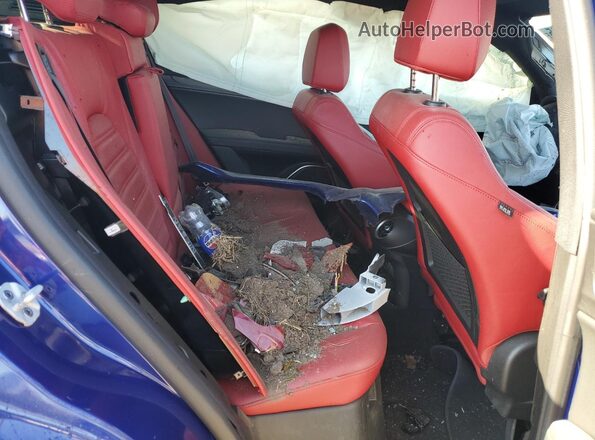 ZASPAKAN9N7D36799 2022 ALFA ROMEO STELVIO Blue Vista de los asientos traseros