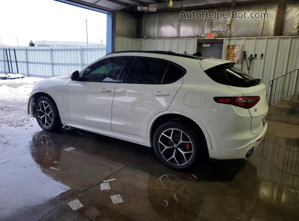 ZASPAKBN0L7C94356 2020 ALFA ROMEO STELVIO White Rear left