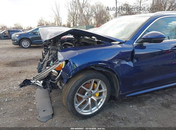 ZASPAKBN0M7D16647 2021 ALFA ROMEO STELVIO Blue Vista frontal