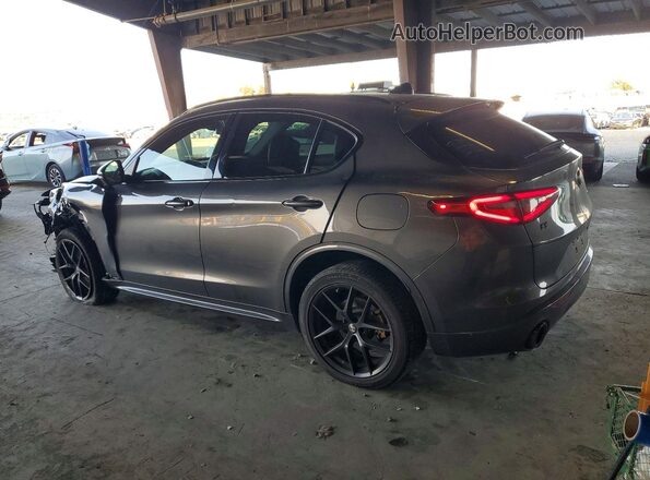 ZASPAKBN2L7C97596 2020 ALFA ROMEO STELVIO Gray უკანა მარცხენა
