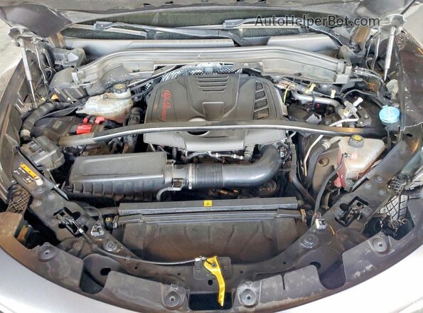 ZASPAKBN2L7C97596 2020 ALFA ROMEO STELVIO Gray ძრავის განყოფილების ხედი