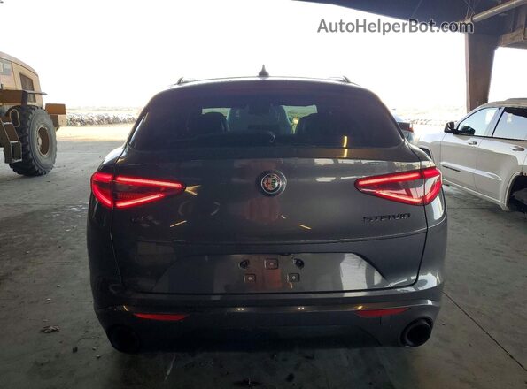 ZASPAKBN2L7C97596 2020 ALFA ROMEO STELVIO Gray უკანა ხედი