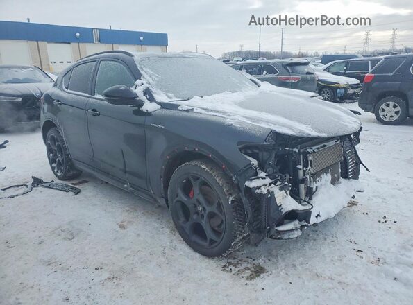 ZASPAKBN2P7D54918 2023 ALFA ROMEO STELVIO Black Delantero derecho