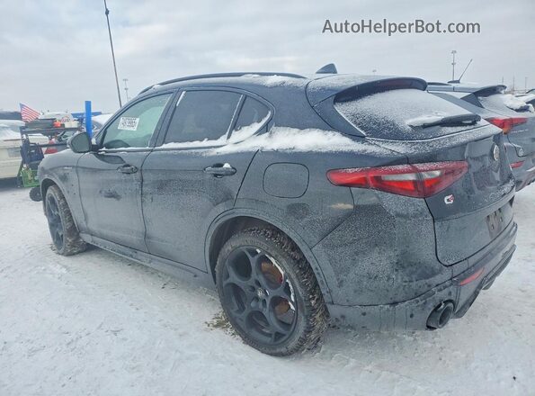 ZASPAKBN2P7D54918 2023 ALFA ROMEO STELVIO Black Trasero izquierdo