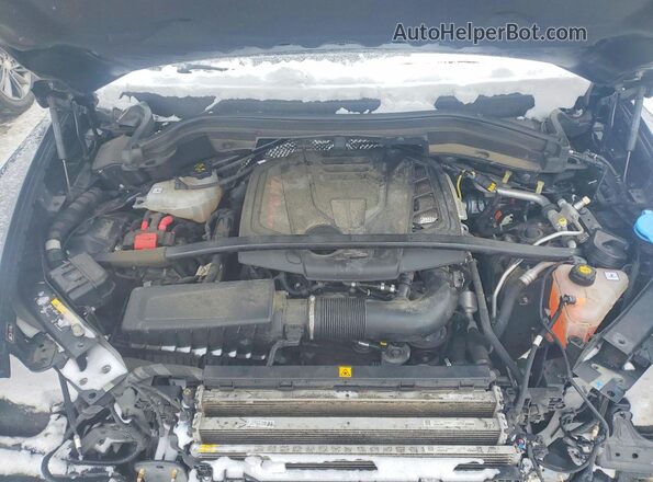 ZASPAKBN2P7D54918 2023 ALFA ROMEO STELVIO Black Vista del compartimento del motor