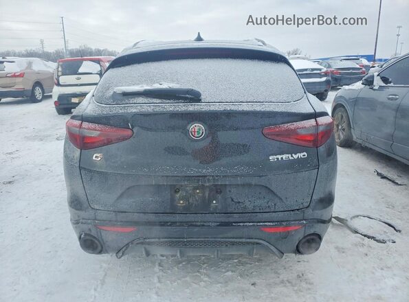 ZASPAKBN2P7D54918 2023 ALFA ROMEO STELVIO Black Vista trasera