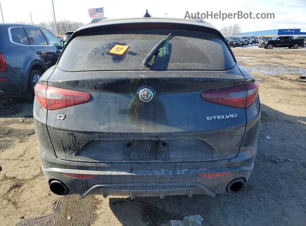 ZASPAKBN2P7D55745 2023 ALFA ROMEO STELVIO Black Rear view