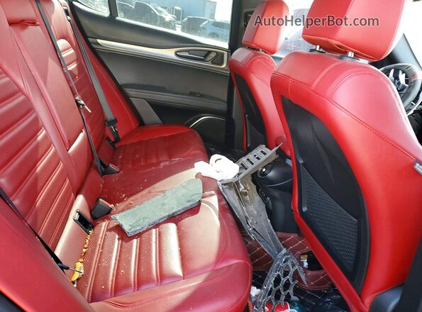 ZASPAKBN2P7D55745 2023 ALFA ROMEO STELVIO Black Rear interior view