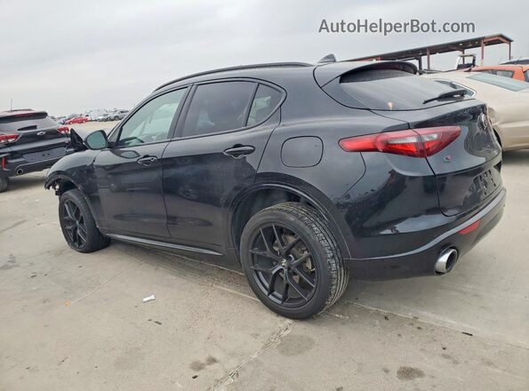 ZASPAKBN3M7D02726 2021 ALFA ROMEO STELVIO Black Rear left