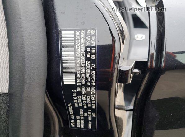 ZASPAKBN3M7D02726 2021 ALFA ROMEO STELVIO Black Engine compartment view