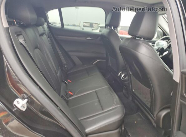ZASPAKBN3M7D02726 2021 ALFA ROMEO STELVIO Black Rear seats view