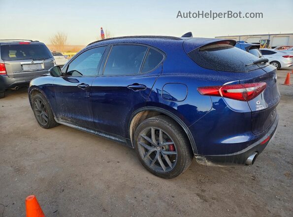 ZASPAKBN4K7C30416 2019 ALFA ROMEO STELVIO Blue უკანა მარცხენა
