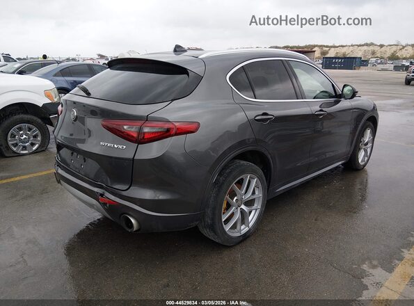 ZASPAKBN4M7D18739 2021 ALFA ROMEO STELVIO Серый Задняя правая четверть