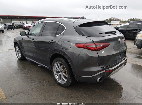 ZASPAKBN4M7D18739 2021 ALFA ROMEO STELVIO Серый Задняя левая четверть