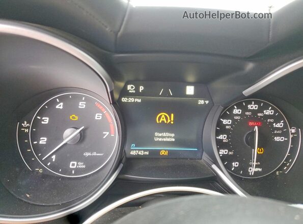 ZASPAKBN5N7D32070 2022 ALFA ROMEO STELVIO Black Instrument cluster view