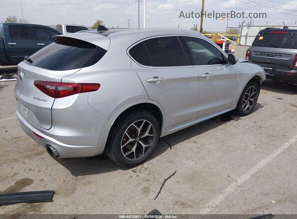 ZASPAKBN6M7D18192 2021 ALFA ROMEO STELVIO Серебряный Задняя правая четверть