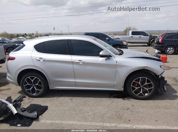 ZASPAKBN6M7D18192 2021 ALFA ROMEO STELVIO Серебряный Панорамный вид салона 360°