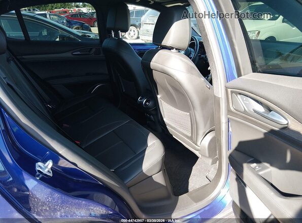 ZASPAKBN7N7D26982 2022 ALFA ROMEO STELVIO Blue VIN sticker view