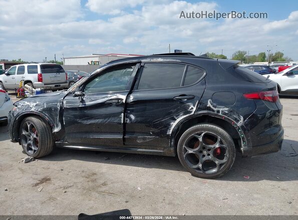 ZASPAKBN8P7D64773 2023 ALFA ROMEO STELVIO Black Вид задньої частини салону