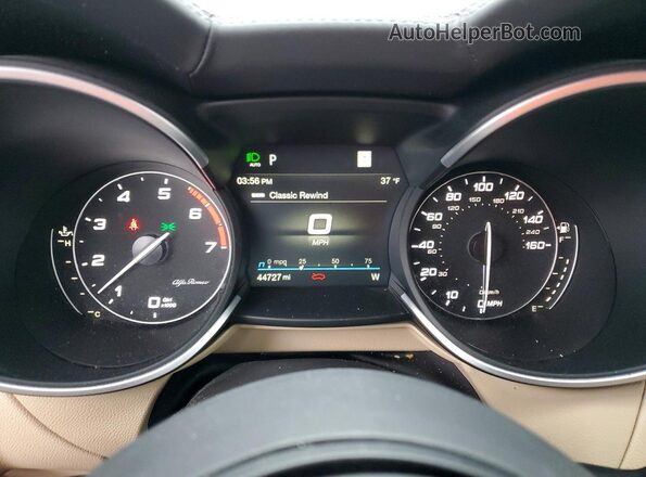 ZASPAKBN9P7D64216 2023 ALFA ROMEO STELVIO Black Vista del cuadro de instrumentos