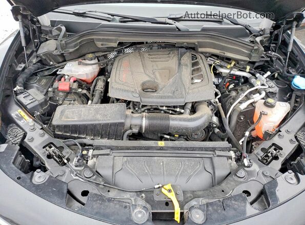 ZASPAKBN9P7D64216 2023 ALFA ROMEO STELVIO Black Vista del compartimento del motor