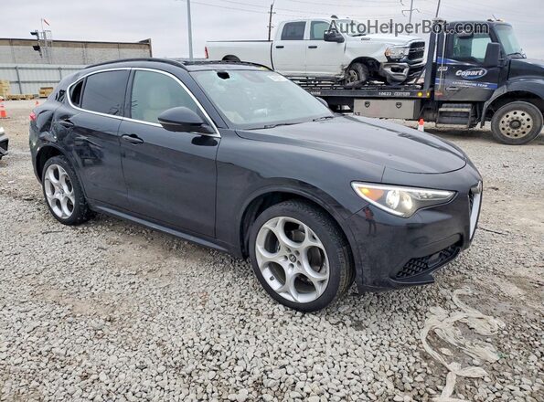 ZASPAKBN9P7D64216 2023 ALFA ROMEO STELVIO Black Delantero derecho