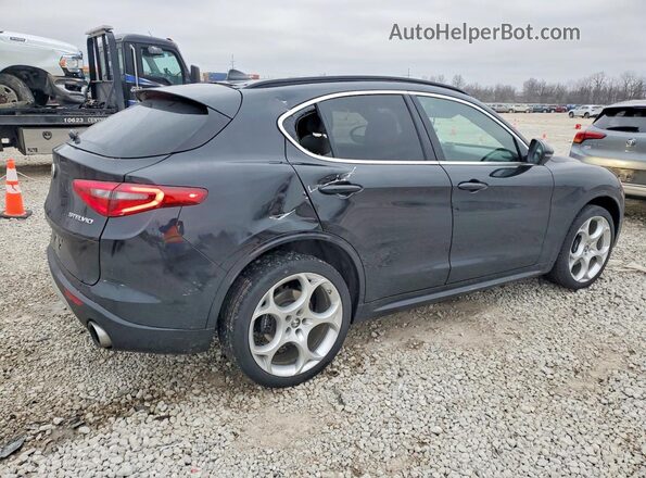 ZASPAKBN9P7D64216 2023 ALFA ROMEO STELVIO Black Trasero derecho