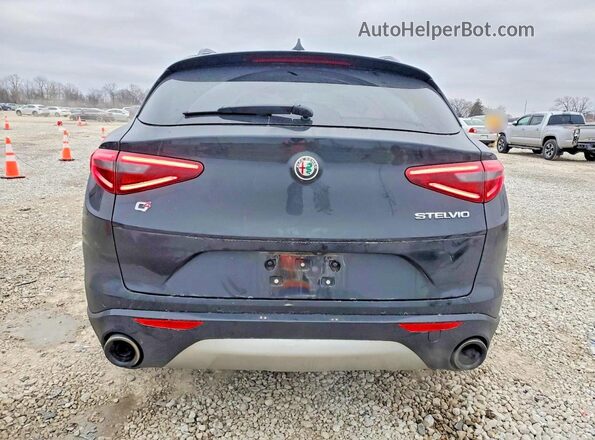 ZASPAKBN9P7D64216 2023 ALFA ROMEO STELVIO Black Vista trasera