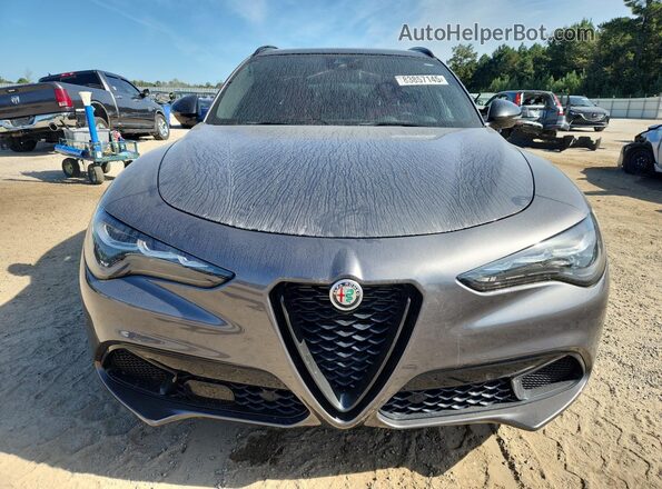 ZASPAKBN9R7D79379 2024 ALFA ROMEO STELVIO Gray Вид спереду