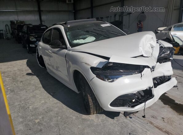 ZASPAKBN9S7D96432 2025 ALFA ROMEO STELVIO White Առջևի աջ