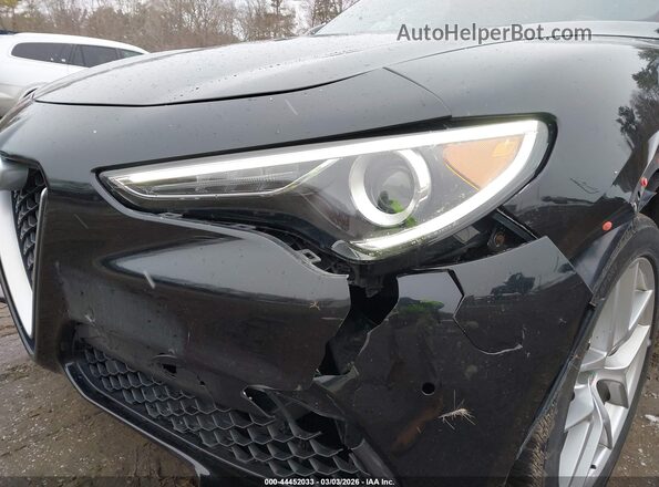ZASPAKBNXL7C74390 2020 ALFA ROMEO STELVIO Black Вид спереду