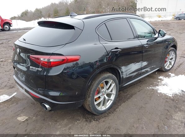 ZASPAKBNXL7C74390 2020 ALFA ROMEO STELVIO Black Задня права чверть