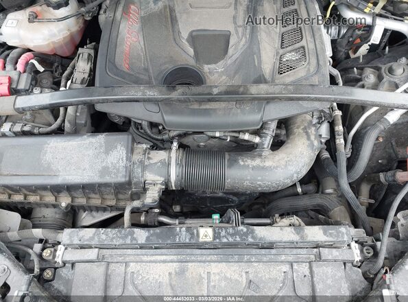 ZASPAKBNXL7C74390 2020 ALFA ROMEO STELVIO Black Вид ззаду