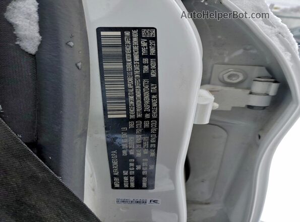 ZASPAKBNXN7D47731 2022 ALFA ROMEO STELVIO White VIN կոդի պիտակի տեսք