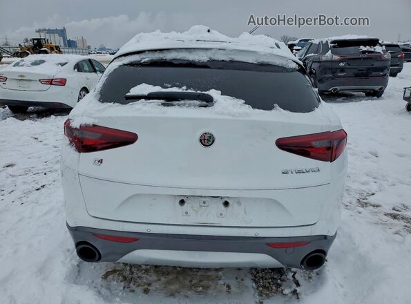 ZASPAKBNXN7D47731 2022 ALFA ROMEO STELVIO White Հետևի տեսք