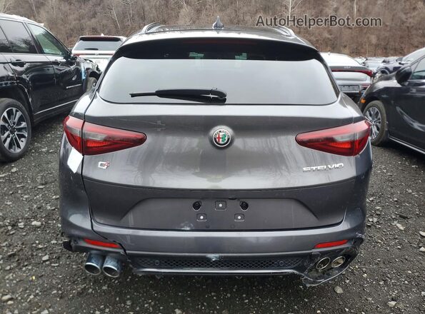 ZASPAKEV8P7D67930 2023 ALFA ROMEO STELVIO Gray Вид ззаду