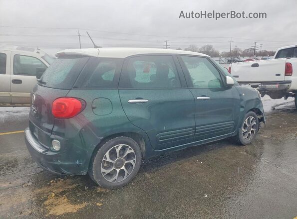 ZFBCFABH8EZ002587 2018 FIAT 500L Green Trasero derecho