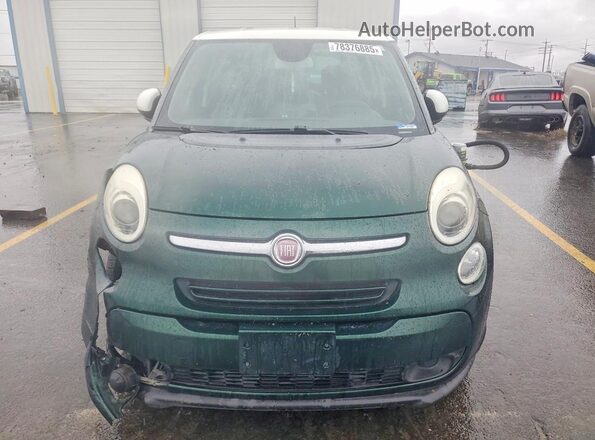 ZFBCFABH8EZ002587 2018 FIAT 500L Green Vista frontal