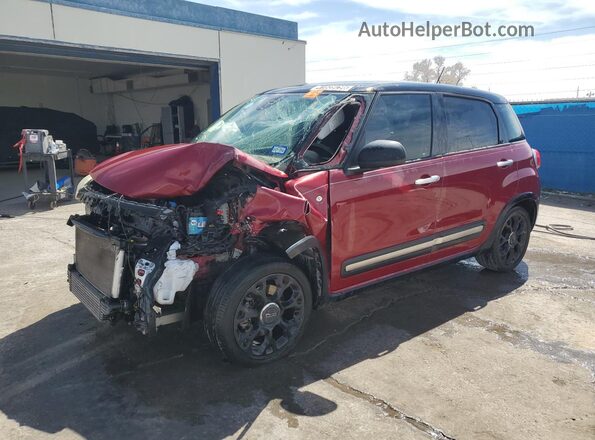 ZFBCFADH4GZ037434 2016 FIAT 500L Бордовый 