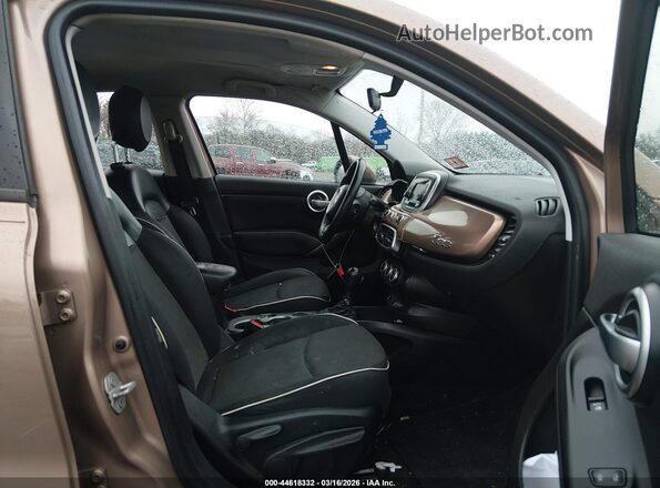 ZFBCFXAB2HP614641 2017 FIAT 500X Tan წინა სალონის ხედი