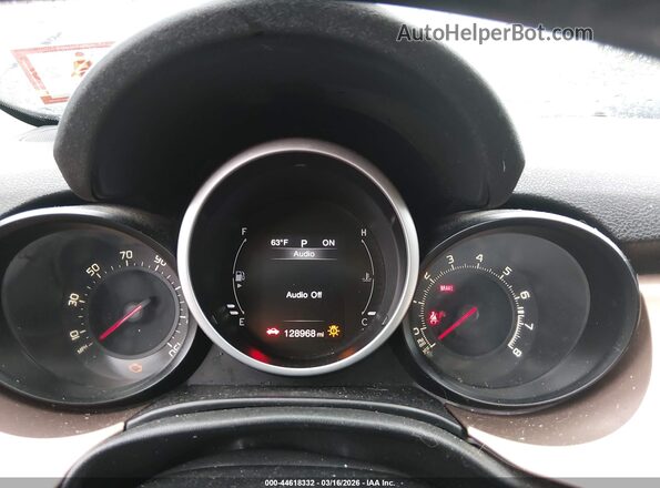 ZFBCFXAB2HP614641 2017 FIAT 500X Tan უკანა სავარძლების ხედი