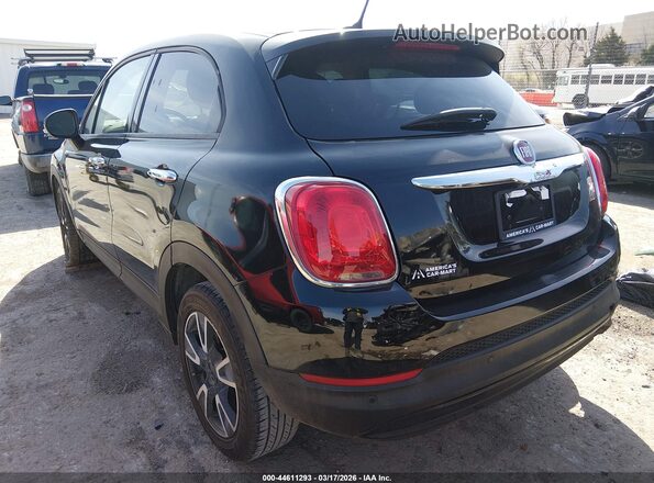 ZFBCFXBT1GP366842 2016 FIAT 500X Black უკანა მარცხენა